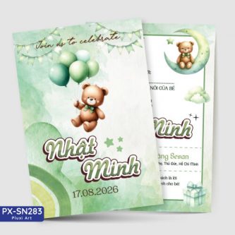 Thiệp chủ đề Gấu