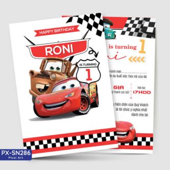 Thiệp chủ đề xe